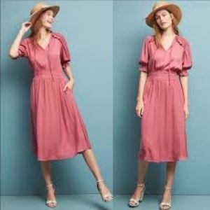 Current Air mauve midi dress, sz large